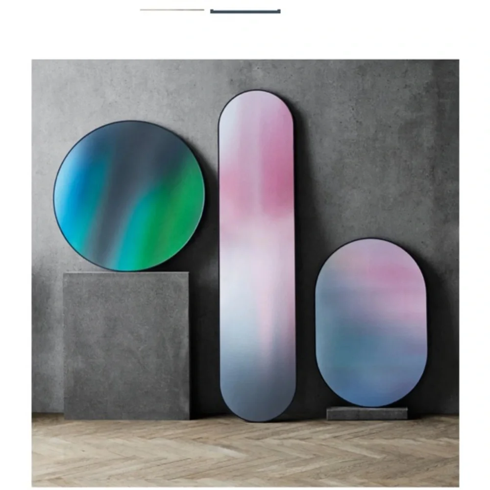 Fritz Hansen Pink Gradient Mirror - Picture 2 of 2